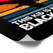 レベルアップこの子は今では黒帯空手だ ポスター (角)