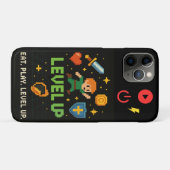 レベルアップゲーマーiPhone 11 Proケース - レトロピクセル Case-Mate iPhoneケース (裏面(横))