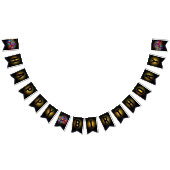 レベルアップビデオゲームコントローラ バンティングフラッグ (全)