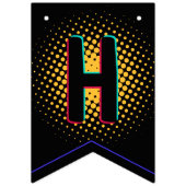 レベルアップビデオゲームコントローラ バンティングフラッグ (第2の旗)