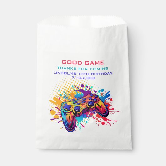 レベルアップビデオゲームコントローラ フェイバーバッグ (正面)