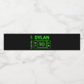 レベルアップビデオゲーム制御器の水ボトルラベル ペットボトルラベル (シングルラベル)