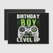 レベルアップ誕生日ボーイビデオゲーム (正面/裏面)
