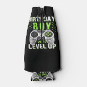 レベルアップ誕生日ボーイビデオゲーム ボトルクーラー (裏面)