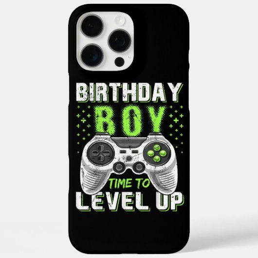 レベルアップ誕生日ボーイビデオゲーム Case-Mate iPhoneケース (裏面)