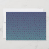 レベルアップ誕生日招待状ビデオゲーム 招待状 (裏面)