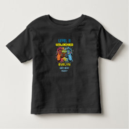 レベルアップ！ゲームオン バースデー Tシャツ