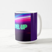 レベルアップ コーヒーマグカップ (正面右)