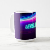 レベルアップ コーヒーマグカップ (正面左)