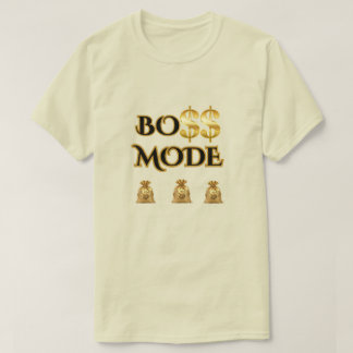 レベルアップ!ナチュラルグラフィックボスモー ドメンズ Tシャツ