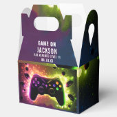 レベルアップ!ネオンビデオゲーム誕生日パーティー フェイバーボックス (オープン)