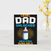 レベルアップ！パパになった！妊娠発表！ゲーマーファーザー カード (黄色い花)