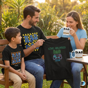 レベルアンロックパパ 2026 ネオンゲーマー妊娠発表 Tシャツ