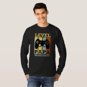 レベルパパ解錠パパ Tシャツ (正面フル)
