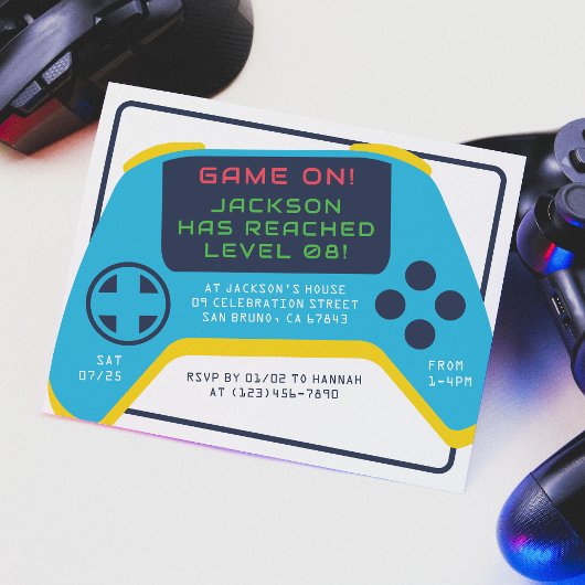 レベルビデオゲームボーイバースデーパーティーの予算ゲーム