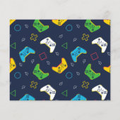 レベルビデオゲームボーイバースデーパーティーの予算ゲーム (裏面)