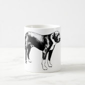 レベルルック – インクドッグ側の視線 コーヒーマグカップ (中央)