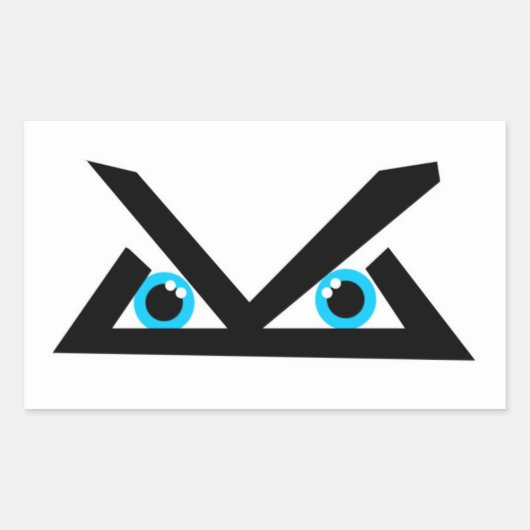 レベルロゴ 長方形シール (正面)