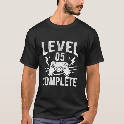 レベル05完了5周年 Tシャツ (正面)
