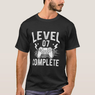 レベル07完了7周年 Tシャツ