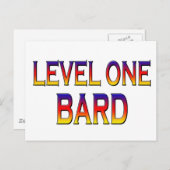 レベル1のカード ポストカード (正面/裏面)