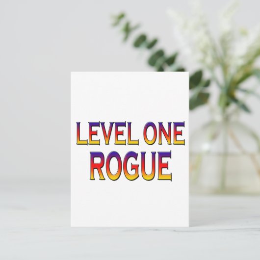 レベル1の不正 ポストカード (スタンド正面)