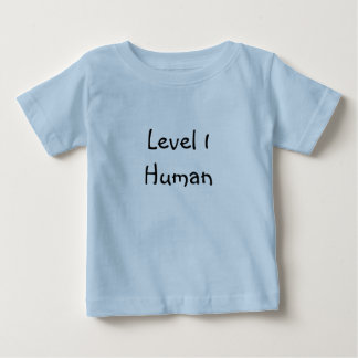 レベル1の人間 ベビーTシャツ