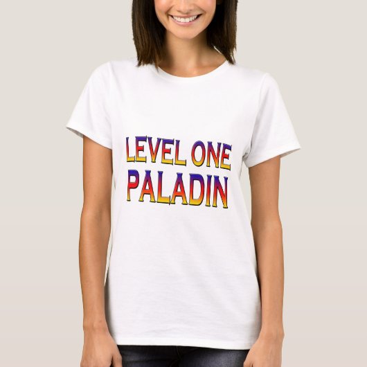 レベル1パラディン Tシャツ (正面)