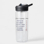 レベル1人間パーソナライズされたカムバック ウォーターボトル<br><div class="desc">RPGの愛好家は、彼らの生活の中でベビーのためにこれを愛する。強さ4、器用さ3、憲法2、知性7、知恵5、カリスマ18。すべての文字と数値を変更できる。</div>