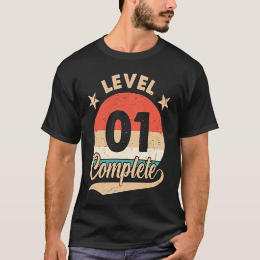 レベル1彼結婚の1周年記念 Tシャツ (正面)
