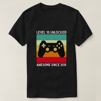 レベル10のロックが解除されました 2016年からスゴイ Tシャツ