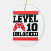 レベル10のロック解除 セラミックオーナメント (左)