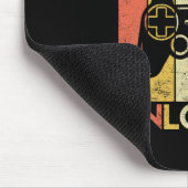 レベル10ロック解除おもしろいされたビデオゲーマー10誕生日 マウスパッド (コーナー)