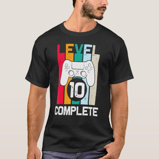 レベル10完全10周年記念結婚年のFo Tシャツ (正面)