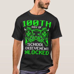 レベル100学位取得日Gamのロック解除 Tシャツ