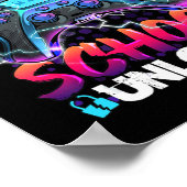 レベル100日の学校のロック解除ゲーマーキッズビデオ ポスター (角)