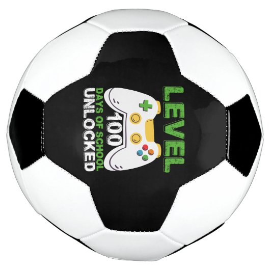 レベル100日の学校のロック解除ゲーマービデオゲーム サッカーボール (回転)