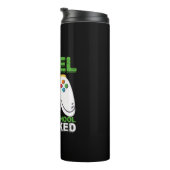 レベル100日の学校のロック解除ゲーマービデオゲーム タンブラー (回転右)