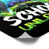 レベル100日の学校のロック解除ゲーマーボーイガールV ポスター (角)