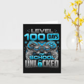 レベル100日の学校のロック解除100日目O カード (黄色い花)