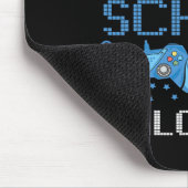 レベル100日の学校全体ゲームコントローラ マウスパッド (コーナー)