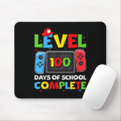 レベル100日の学校全体ビデオゲーム100th マウスパッド (マウス)