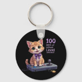 レベル100日の開校祝 キーホルダー (正面)