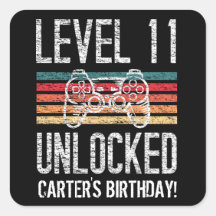レベル11ロック解除11誕生日ゲーマー