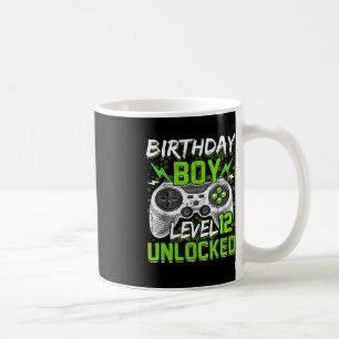 レベル12アンロックされたゲーマー12番目の誕生日ギフトビデオG コーヒーマグカップ