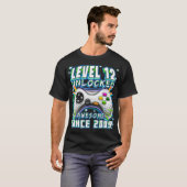 レベル12ロック解除素晴らし2009ビデオゲーム12th Bir Tシャツ (正面フル)