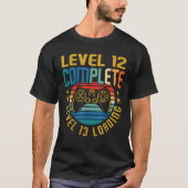 レベル12完全レベル13ロード12誕生日V Tシャツ (正面)