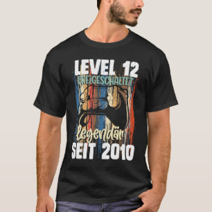 レベル12年誕生日ボーイゲーマー以来2010 Tシャツ
