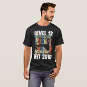 レベル12年誕生日ボーイゲーマー以来2010 Tシャツ (正面フル)