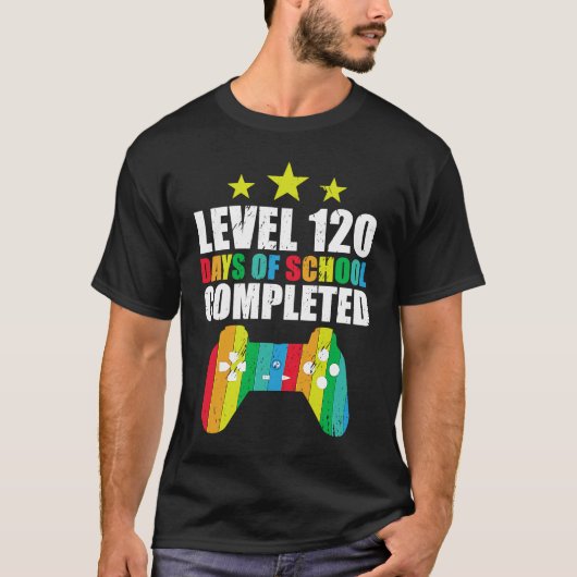 レベル120日完了 Tシャツ (正面)